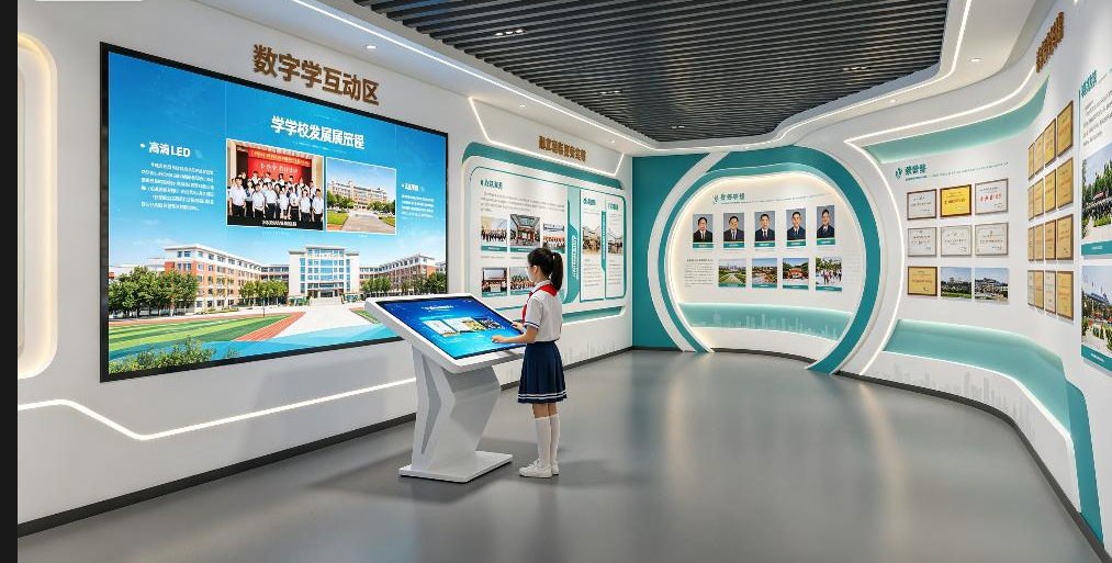福州校园科普校史馆展厅解决方案|智能展厅设计施工一站式服务商方案示意