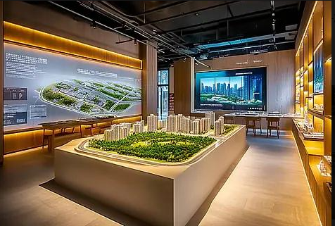 福州地产品牌营销展厅解决方案|智能展厅设计施工一站式服务商方案示意
